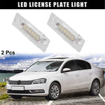 2pcs LED License Plate Light Car Number Lamp Replacement White Light License Plate LED Light, Extremely Bright Assembly