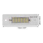 2pcs LED License Plate Light Car Number Lamp Replacement White Light License Plate LED Light, Extremely Bright Assembly