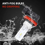 H8 H11 H16 LED Fog Light Bulb, H16 LED Fog Light High Power Csp-Y11, Cool White 6500K (2-pack)