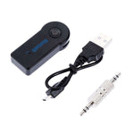 Bluetooth Music Receiver AUX 4.1, Black, Wireless Car Audio Adapter