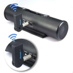 Bluetooth Music Receiver AUX 4.1, Black, Wireless Car Audio Adapter