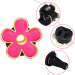 6 Pcs Daisy Flower Air Vent Clip Accessories Air Conditioning Outlet Clip Car Air Freshener Dashboard Accessories Charm Car Inter Decor(3 cm, 3.3 cm,Red, Pink, Black)
