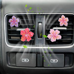 8Pcs Cute Car Air Freshener Vent Clips, Resin Flower Vent Clips, Cute Car Accessories for Women Interior