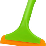 Small Silicone Window Squeegee, Car Windshield Water Blade Scraper, Multifunctional Squeegee with 5.9 Inch Blade and Non-Slip Handle, Auto Cleaning Accessory for Window, Mirror, Glass, Home (Green)