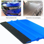 2 Pieces Wallpaper Smoothing Tool, Vehicle Vinyl Felt Squeegee Window Tint Film Tool for Peel and Stick Wallpaper (blue)