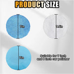 20PCS Car Polisher Pad Bonnets, 7 to 8 Inch Car Orbital Buffer Polisher Pad Bonnet, 12*Microfiber Bonnets, 4*Non-Woven Buffing Bonnet + 2*Woollen