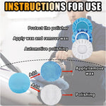 20PCS Car Polisher Pad Bonnets, 7 to 8 Inch Car Orbital Buffer Polisher Pad Bonnet, 12*Microfiber Bonnets, 4*Non-Woven Buffing Bonnet + 2*Woollen