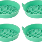 Car Silicone Anti-Slip Mats - Interior Accessories - Green - Pack of 4