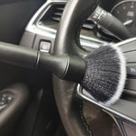 Auto Detailing Brush Set 2 Pack Soft Interior Brush for Dashboard & Vents Scratch-Free
