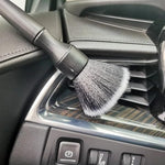 Auto Detailing Brush Set 2 Pack Soft Interior Brush for Dashboard & Vents Scratch-Free