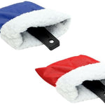 2 in 1 Car Ice Scraper and Window Cleaner Set Red and Blue 2 Pieces