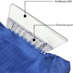 2 in 1 Car Ice Scraper and Window Cleaner Set Red and Blue 2 Pieces
