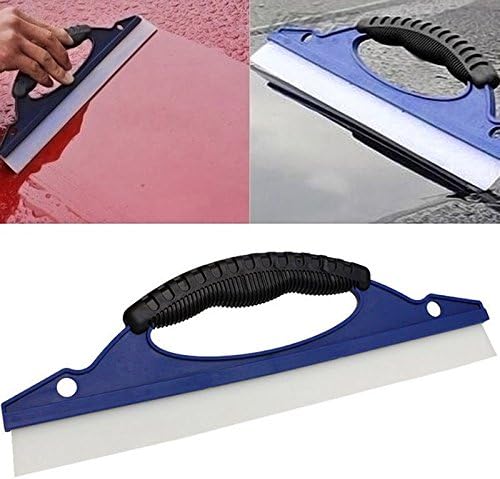 Silicone Car Squeegee & Window Cleaner — Food-Grade Blade, Non-Slip Handle, 2-Pack (30 cm)