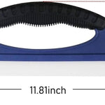 Blue Ice Scrapers 2 Pack - Windshield Ice Scraper for Car Windows - Snow and Ice Removal Tool