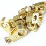 Pure Copper Battery Connection Clip, Car Battery Terminal Connectors Kit, Negative and Positive Car Battery Cable Terminal Clamps Connectors for Car Van Carts (4)