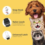 Dog Seat Belt for Car, Adjustable Nylon Pet Seatbelt, Supports All Cars, Dog Car Leash Seat Belt, Seatbelt for Dogs, Cats & Ferrets Travel Harness