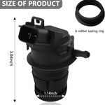 Windshield Washer Pump Replacement OEM#85330-60190,85330-AE010 with Grommet,Windshield Wiper Pump Compatible with Toyota Lexus Mazda Honda,Standard Windshield Washer Fluid Pump(for Toyota)