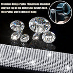 2-Pack Bling Seat Belt Covers,Bling Seat Belt Covers for Womens,Car Seat Belt Strap Cover Shoulder Pad,Universal Car Interior Accessories Fit for Car/Truck/SUV(Silver,2PC)