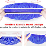 5 to 6 Inch Car Polisher Pad Bonnet, 15Pcs Car Polishing Bonnet Buffing Pads, 10*Microfiber+5*Woollen