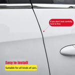 Anti-Scratch Anti-Collision Adhesive Strip Car Door Edge Guard Protector Strip Car Door Scuff Plate Protectors Transparent Invisible Tape for Rear Bumper/Door(33Ft x 2In)