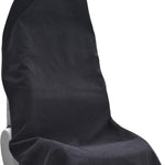 Car Seat Covers Universal Car Protective Front Seat Covers Washable Non-Slip Seat Protectors for Gym Workouts,Waterproof and Sweatproof Towel Seat Covers for Cars,Trucks, Jeeps (Black)