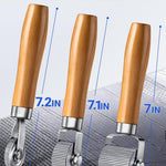 Heavy Duty Car Sound Deadening Roller Metal Installation Tool, 3 Pcs Auto Noise Roller for Car Sound Deadener Application, Rolling Wheel for Soundproofing Mat, Car Interior Audio Sound Insulation