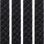 4 Pack Seat Belt Cover Extra Long Seat Belt Pads for Car Soft Comfort Shoulder Strap Covers Harness Pads Helps Protect Your Neck and Shoulder(10.6 Inch,Black)