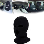 Car Headrest Cover, Funny Face Mask Auto Front Seat Head Rest Protector, Universal Ski Mask Wrap Protection,Spoof Face Car Decoration Interior Accessories for Most Cars,Trucks,SUV Models
