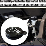 Windshield Wiper Washer Fluid Reservoir Tank Bottle Cap Replacement Cap Compatible with GMC Chevrolet Buick Cadillac 12767700, 13227300, 19172571, m