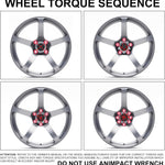20PCS White Knight M12x1.5 Wheel Lug Nuts, One-Piece Design Bulge Acorn Chrome Nuts for Toyota Camry/Corolla/Tacoma Lexus/Ford Fusion/Focus Silver M12X1.5