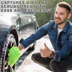 12 Pcs Car Wash Mitts - Chenille Microfiber Scratch Free Ultra Absorbent Sponge Cloths for Cars, Trucks and Boats Regular Size, 7.5'' x 10.2''