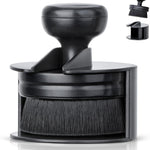 Car Tire Shine Applicator,Vegan Tire Shine Brush with Stand or Auto Detailing Cleaning Service (Black)