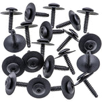 Rexka 20pcs Fender Liner Splash Shield Bolt Screw 11548270 Compatible with GM Chevrolet Camaro Colorado Cruze Equinox Impala Malibu Traverse Cadillac ATS CT6 CTS XT5 XTS