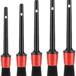 5pcs Car Detailing Cleaning Brush Set for Interior & Exterior