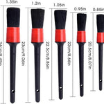 5pcs Car Detailing Cleaning Brush Set for Interior & Exterior