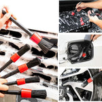 5pcs Car Detailing Cleaning Brush Set for Interior & Exterior