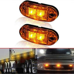 LED Side Marker Lights 10PCS, 12V Waterproof Car Truck Warning Tail Lamps