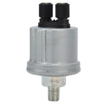 10Bar Oil Pressure Sensor Stainless Steel Engine Oil Pressure Sensor Replacement for Large Trucks Excavators Generators 1/4 (13mm/0.51in)