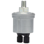 10Bar Oil Pressure Sensor Stainless Steel Engine Oil Pressure Sensor Replacement for Large Trucks Excavators Generators 1/4 (13mm/0.51in)