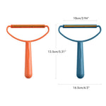 Portable Lint Remover for Clothes Blankets Manual Fuzz Shaver Reusable Double Sided Lint Remover Brush