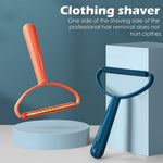 Portable Lint Remover for Clothes Blankets Manual Fuzz Shaver Reusable Double Sided Lint Remover Brush