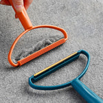 Portable Lint Remover for Clothes Blankets Manual Fuzz Shaver Reusable Double Sided Lint Remover Brush