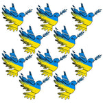 Peace in Ukraine Sticker Peace Dove Decoration Decal Sticker for Car Rear Window Refrigerator Furniture UV Resistant Sticker