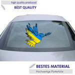 Peace in Ukraine Sticker Peace Dove Decoration Decal Sticker for Car Rear Window Refrigerator Furniture UV Resistant Sticker