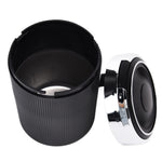 LED Car Ashtray with Lid 3W Portable Automobile Ashtray Car Cigarette Ashtray for Home OfficeSilver