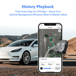 4G GPS Tracker for Car/Moto/Luggage - Waterproof, Real-time Tracking 30 Days Battery Life, Remote Control via Trial App.