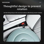 Calm Green 360 Degree Rotating Car Seat Cushion - 53cm Nano Tech Swivel Mobility Aid - Easy Vehicle Entry and Exit for Seniors, Breathable Non Slip Ergonomic Support for Home Office and Travel
