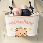 Adorable Bear Car Trash Holder - Keeps Your Car Tidy