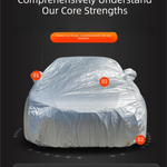 Silver YXXL Off-Road Vehicle Cover – 170T taffeta fabric, all-weather vehicle protection(5100×2000×1850MM)