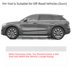 Silver YXXL Off-Road Vehicle Cover – 170T taffeta fabric, all-weather vehicle protection(5100×2000×1850MM)